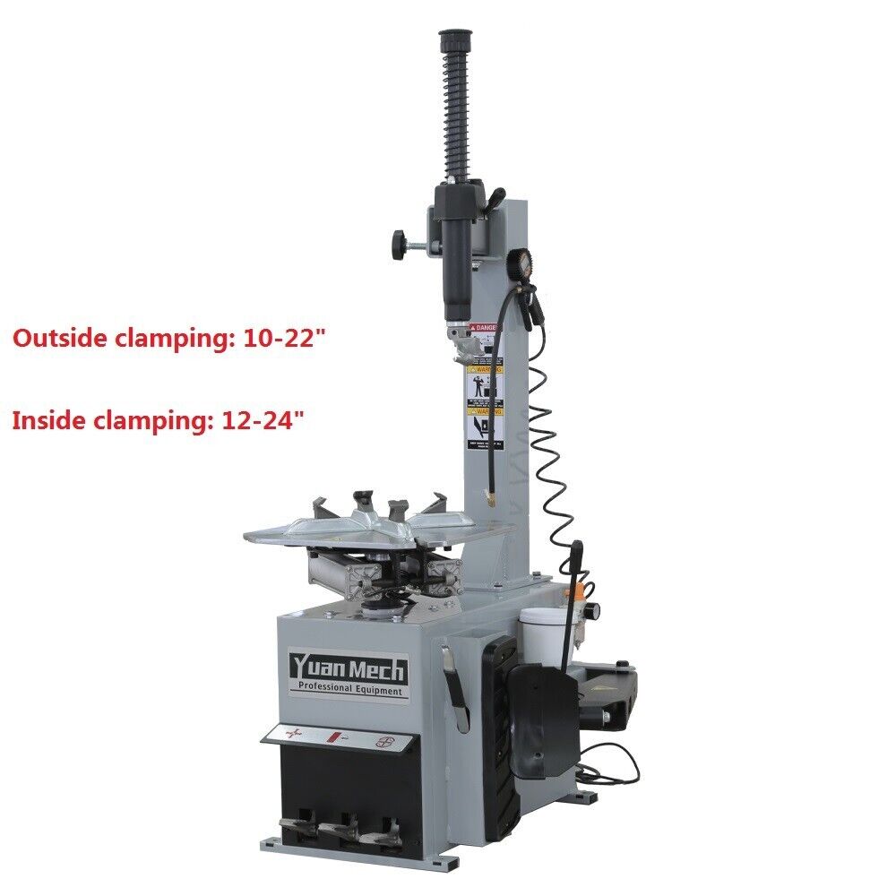 1.5 HP Swing Arm Tire Changer Wheel Changer Tire Machine Wheel Balancer Combo