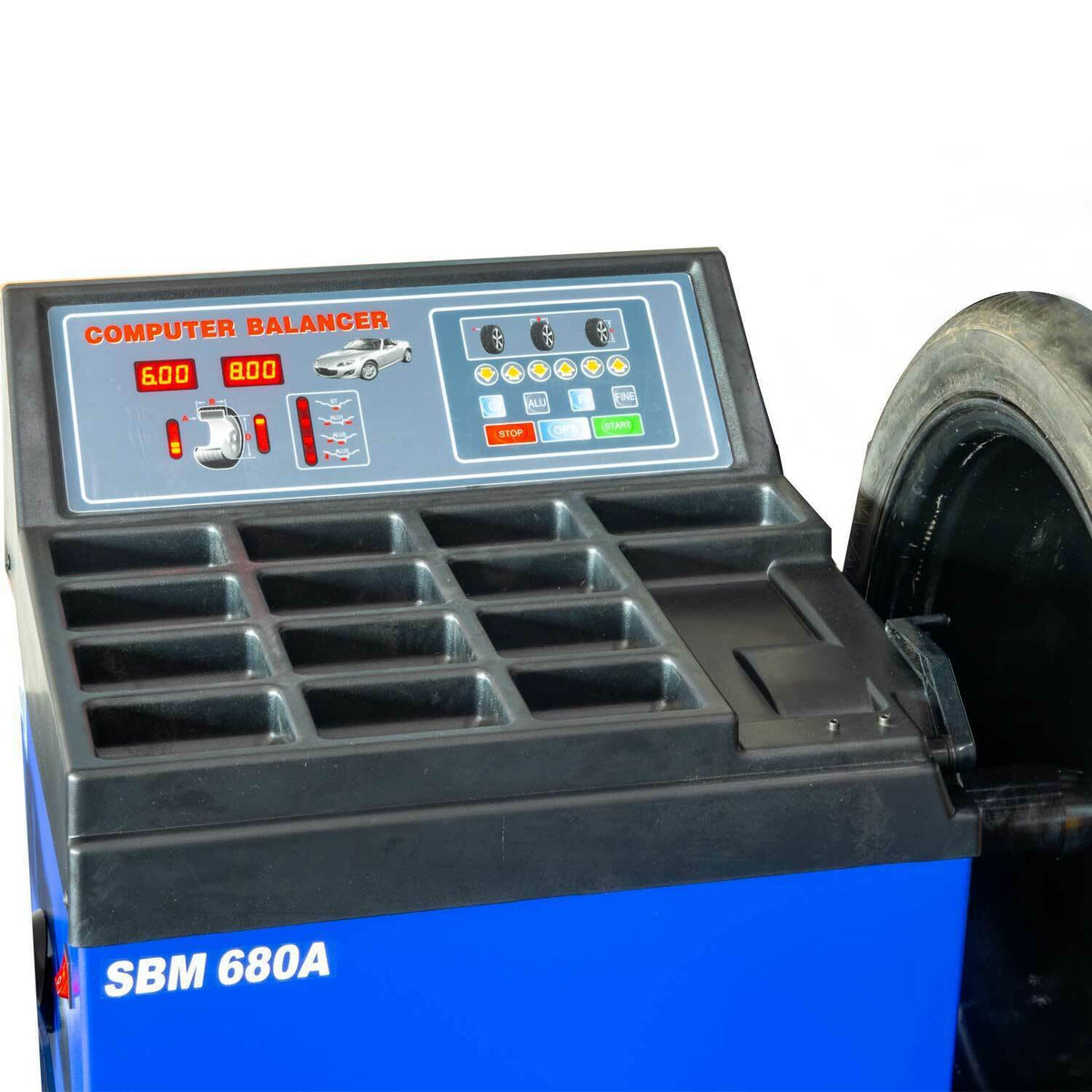 A+1.5 HP Tire Changer & Wheel Balancer Machine Combo 580 680
